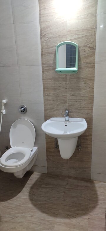 Bathroom in 2 BHK Apartment at Wakad – for Rent