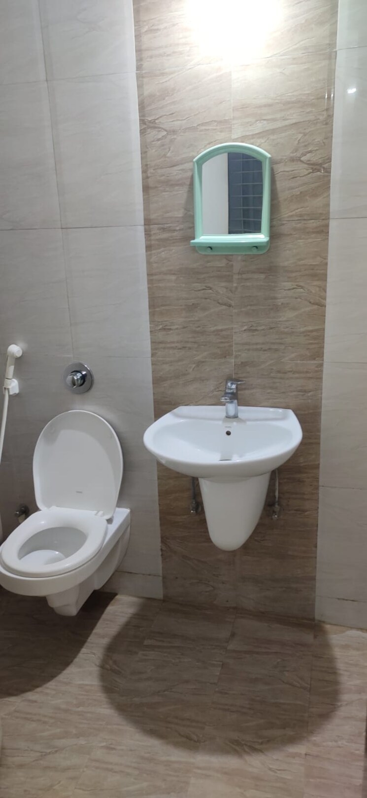 Bathroom, wakad 2 Bedroom 700 Sq.Ft. Apartment In Wakad Pune 9489452
