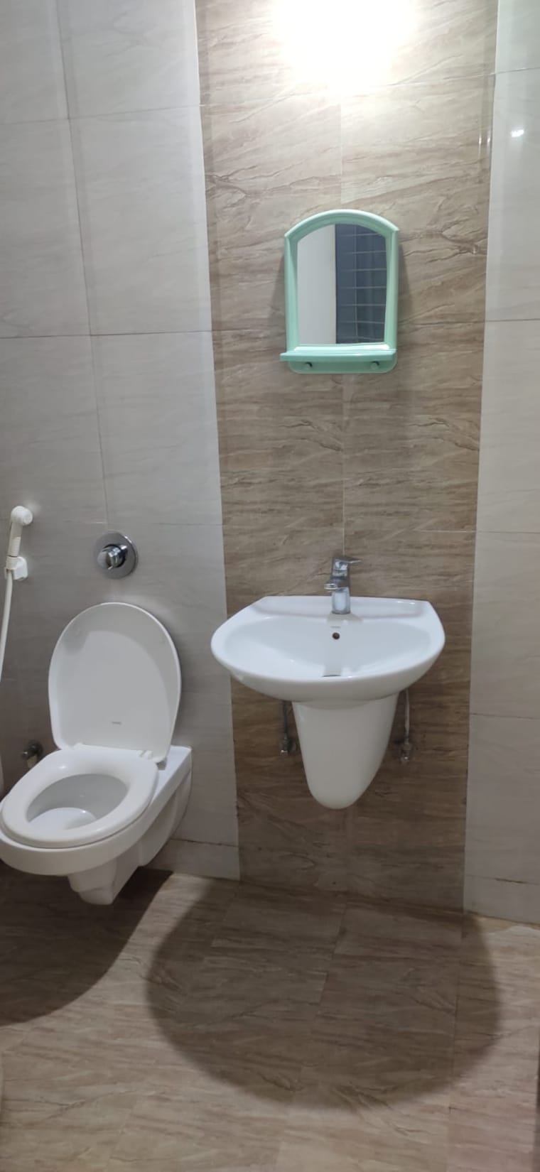 Bathroom, wakad 2 Bedroom 700 Sq.Ft. Apartment In Wakad Pune 9489452