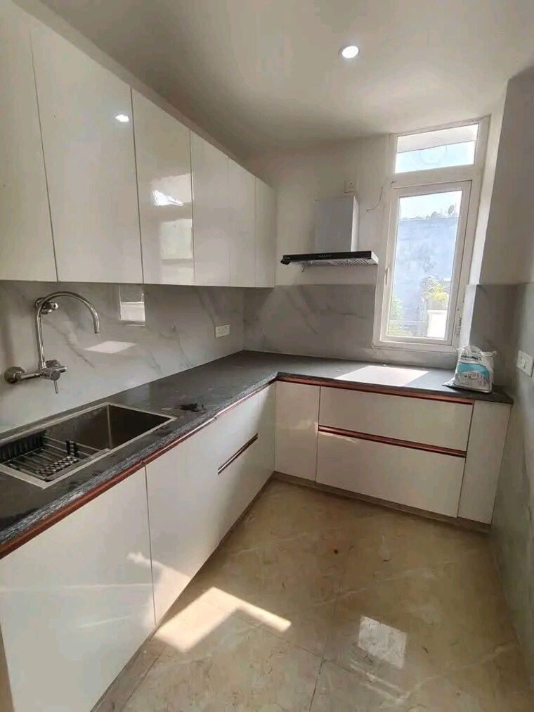 Kitchen, palm-residency-chhatarpur 2 Bedroom 1000 Sq.Ft. Builder Floor In Chattarpur Delhi 9489423