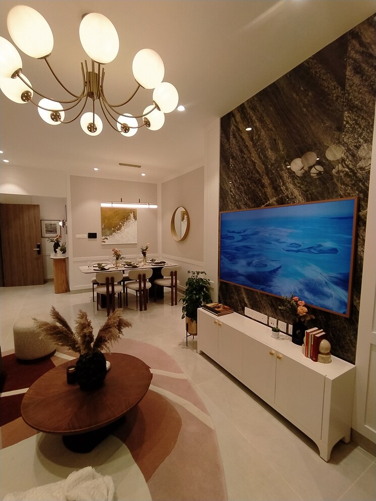 Living Room, prestige-garden-trails 2 Bedroom 680 Sq.Ft. Apartment In Mira Road Thane 9489401