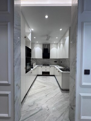 Kitchen in 4 BHK Builder Floor at Safdarjung Enclave – for Rent