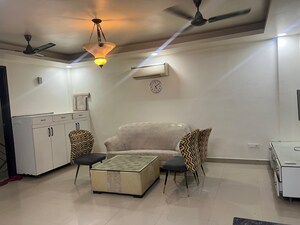 Living Room in 3 BHK Builder Floor at Saket – for Rent