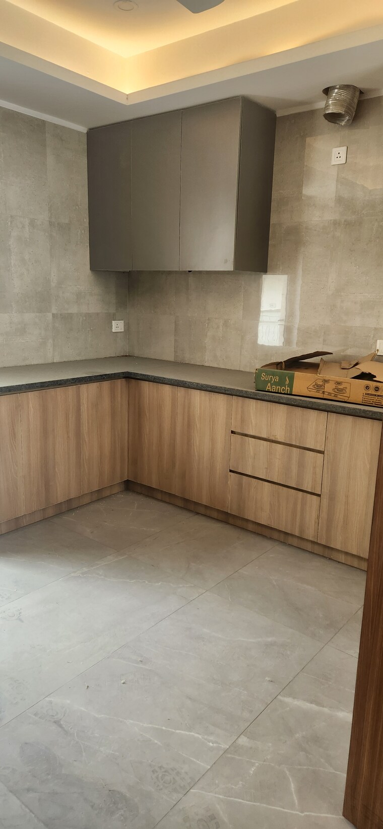 Kitchen, chattarpur 3 Bedroom 1217 Sq.Yd. Builder Floor In Chattarpur Delhi 9489112