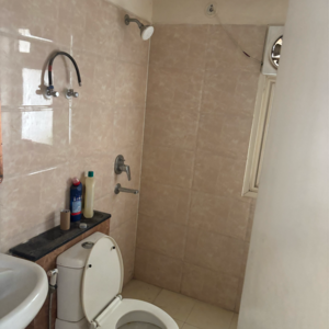 Bathroom in 3 BHK Builder Floor at Wave Executive Floors, Bayana – for Rent
