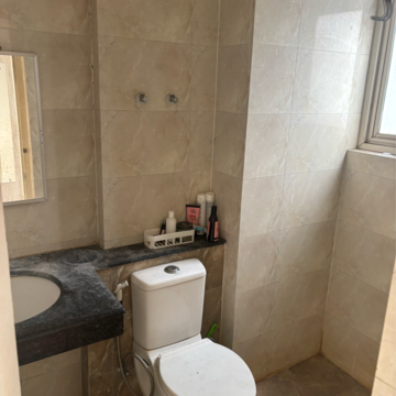 Bathroom in 3 BHK Builder Floor at Wave Executive Floors, Bayana – for Rent