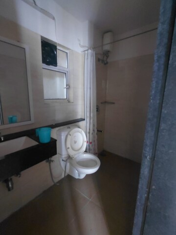 Bathroom in 2 BHK Apartment at Indiabulls Greens, New Panvel – for Rent