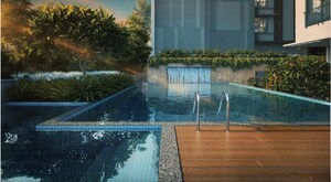 Swimming Pool in 2 BHK Apartment at Samyakth Sahej, Khar West – for Sale