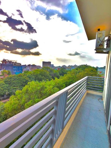Balcony in 1 BHK Builder Floor at Saket – for Rent