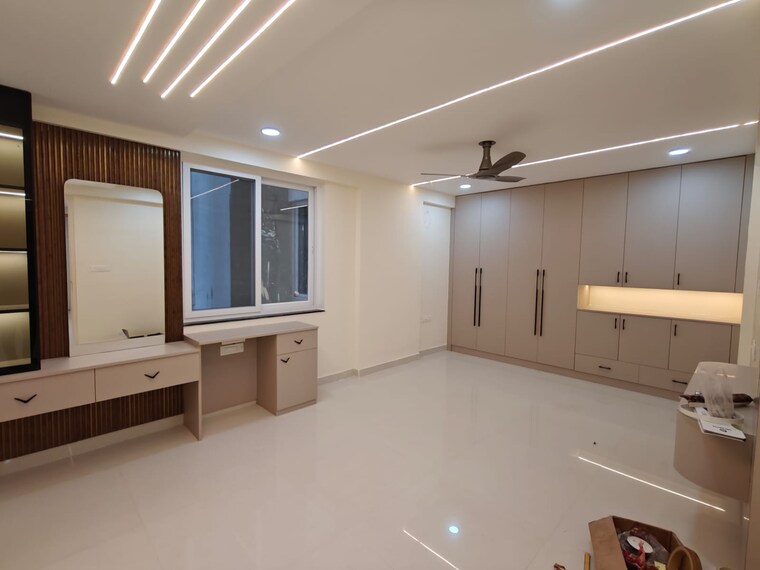 Master Bedroom, makuta-my-space-2 3 Bedroom 2340 Sq.Ft. Apartment In Bachupally Hyderabad 9489664