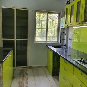 Balcony in 1 BHK Apartment at Vijay Galaxy, Vijay Nagari – for Rent