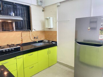 Kitchen in 1 BHK Apartment at Magarpatta City Heliconia, Hadapsar – for Rent