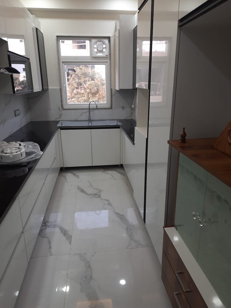 Kitchen, unitech-south-city-1 3 Bedroom 1700 Sq.Ft. Builder Floor In South City 1 Gurgaon 9489894