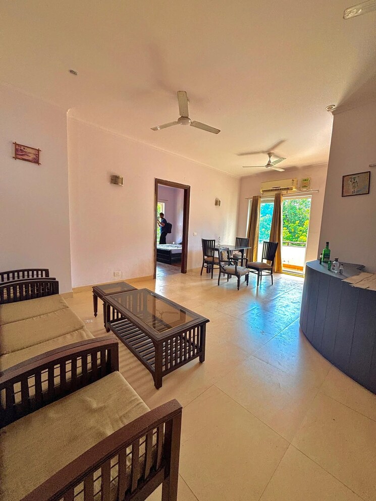 Living Room, saket 1 Bedroom 500 Sq.Ft. Builder Floor In Saket Delhi 9489964