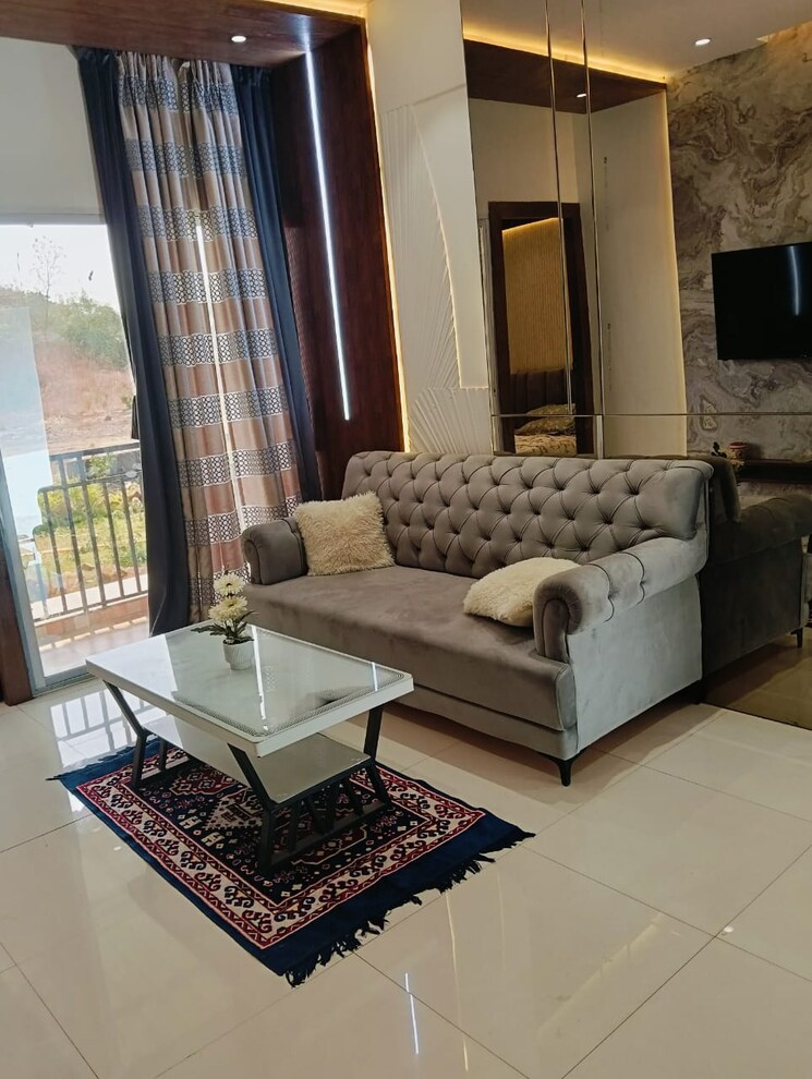 Living Room, sun-shubharambh 1 Bedroom 402 Sq.Ft. Apartment In Titwala Thane 9489665