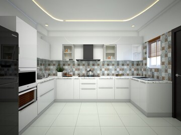 Kitchen in 4 BHK Apartment at Golf Edge, Gachibowli – for Sale