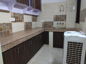 Kitchen in 2.5 BHK Builder Floor at Saket – for Rent