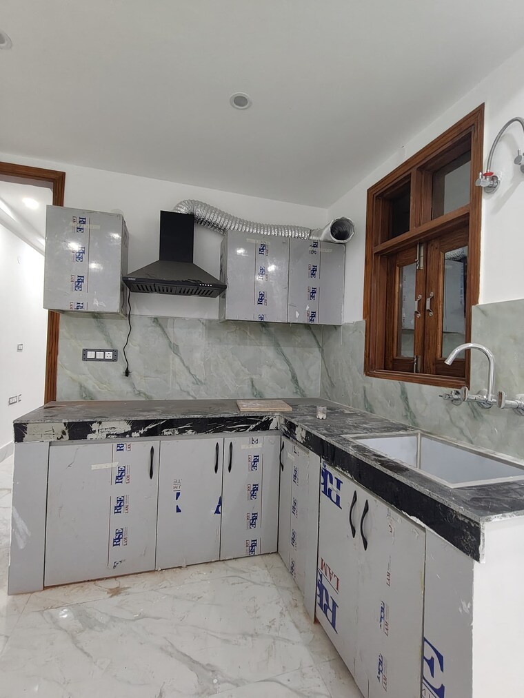 Kitchen, neb sarai 1 Bedroom 450 Sq.Ft. Builder Floor In Neb Sarai Delhi 9490405