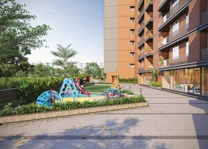 2 BHK Apartment – Exterior View View at Satyagrah The Atlantis Wave, Zundal - for Sale