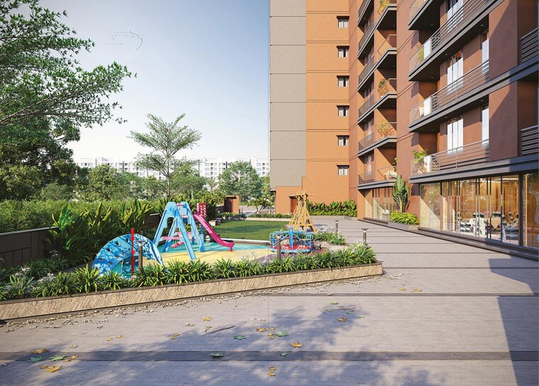 Exterior View, satyagrah-the-atlantis-wave 2 Bedroom 664 Sq.Ft. Apartment In Zundal Ahmedabad 9490407