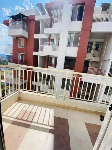 Balcony in 2 BHK Apartment at Vision Indramegh, Tathawade – for Rent