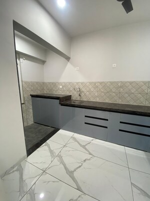 Kitchen in 2 BHK Apartment at Rahul Downtown, Punawale – for Rent