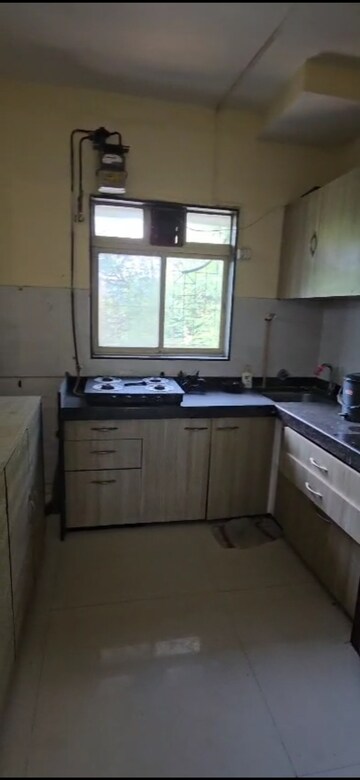 Kitchen in 2 BHK Builder Floor at Chandraprabh CHS, Vile Parle West – for Rent