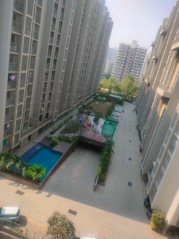 Balcony in 3 BHK Apartment at Shela – for Rent