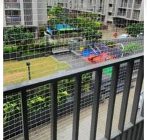 Balcony in 3 BHK Apartment at Shela – for Rent