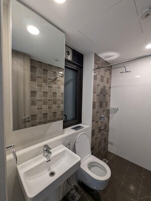 Bathroom in 3 BHK Apartment at Lodha Kiara, Worli – for Rent