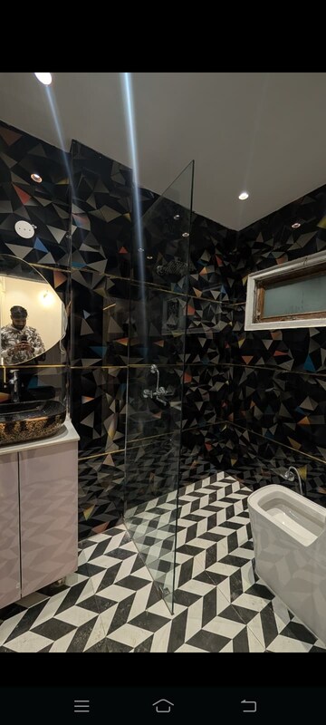 Attached Bathroom in 1 BHK Builder Floor at Maya Homes, Indrapuram – for Sale