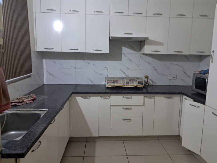 Kitchen, highland-park-chandigarh 3 Bedroom 1800 Sq.Ft. Apartment In Bhabat Zirakpur 9490763