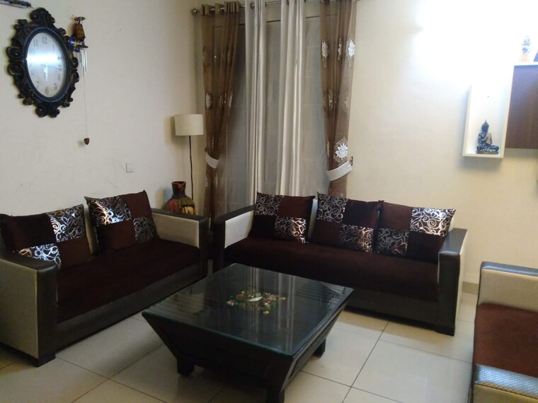 Living Room, highland-park-chandigarh 3 Bedroom 1800 Sq.Ft. Apartment In Bhabat Zirakpur 9490763