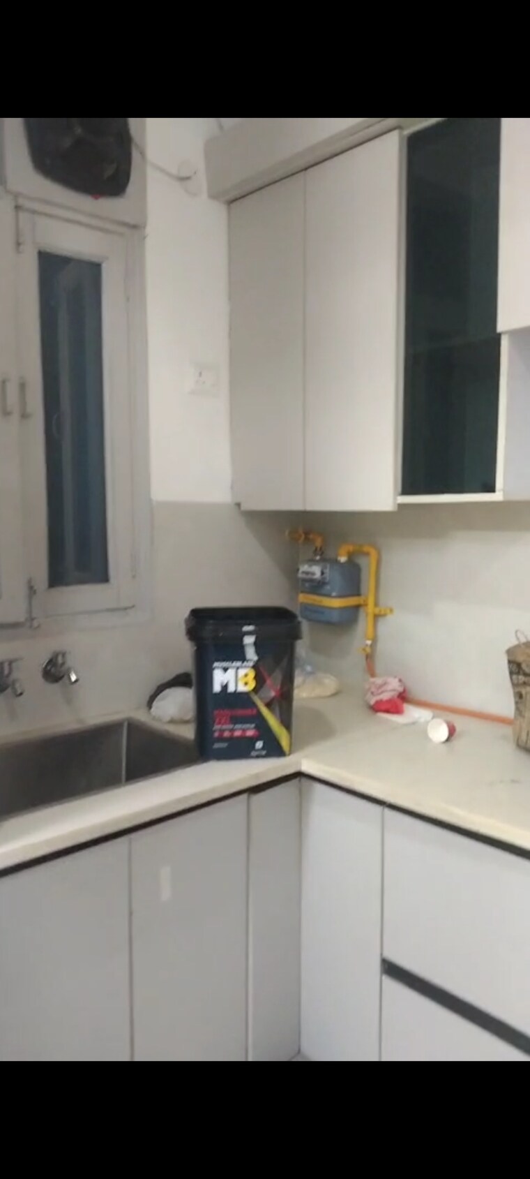 Kitchen, kanha-apartments-indirapuram 1 Bedroom 550 Sq.Ft. Builder Floor In Shakti Khand 2 Ghaziabad 9490789