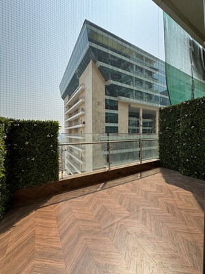 Balcony in 3 BHK Apartment at Indiabulls Sky Forest, Lower Parel – for Rent