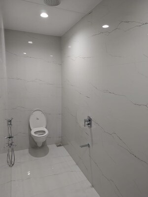Bathroom in 3 BHK Builder Floor at Aerocity – for Rent