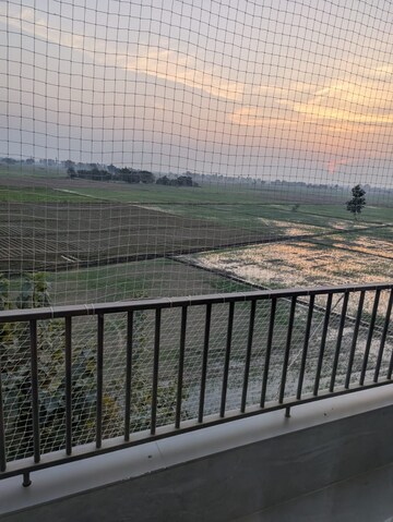 Balcony in 3 BHK Builder Floor at Aerocity – for Rent