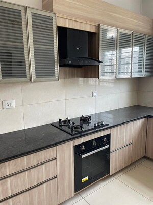 Kitchen in 5 BHK Apartment at LnT Raintree Boulevard, Hebbal – for Sale