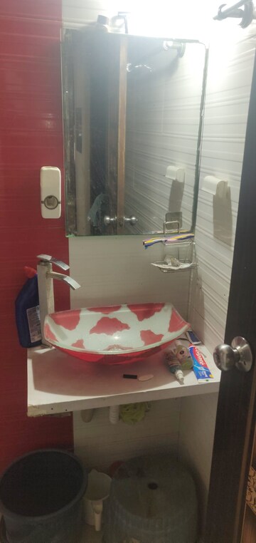 Bathroom in 2 BHK Apartment at Tilak Nagar Building, Tilak Nagar – for Rent