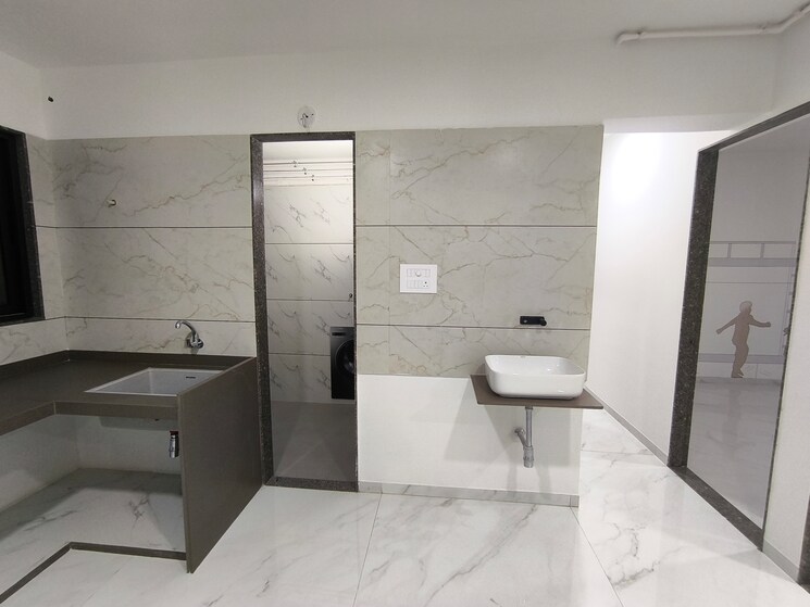 Kitchen, adajan 4 Bedroom 2800 Sq.Ft. Apartment In Adajan Surat 9490816