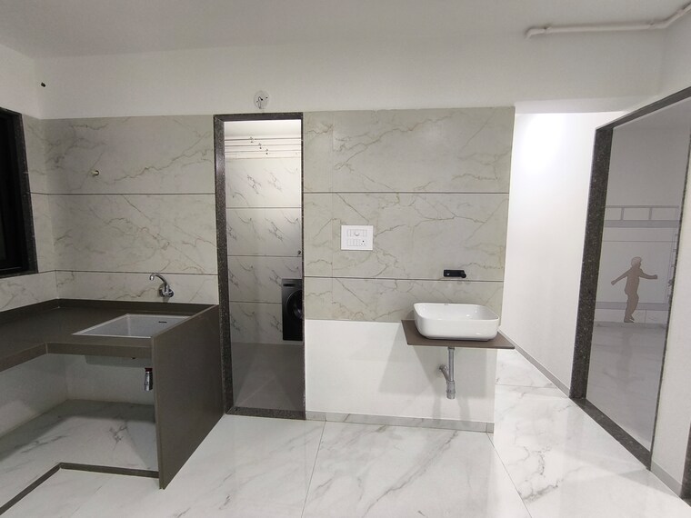 Kitchen, adajan 4 Bedroom 2800 Sq.Ft. Apartment In Adajan Surat 9490816