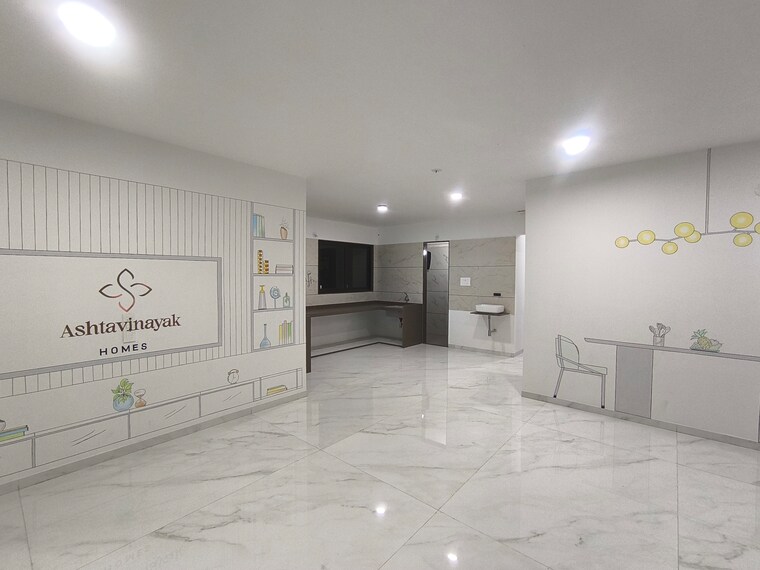 Kitchen, adajan 4 Bedroom 2800 Sq.Ft. Apartment In Adajan Surat 9490816