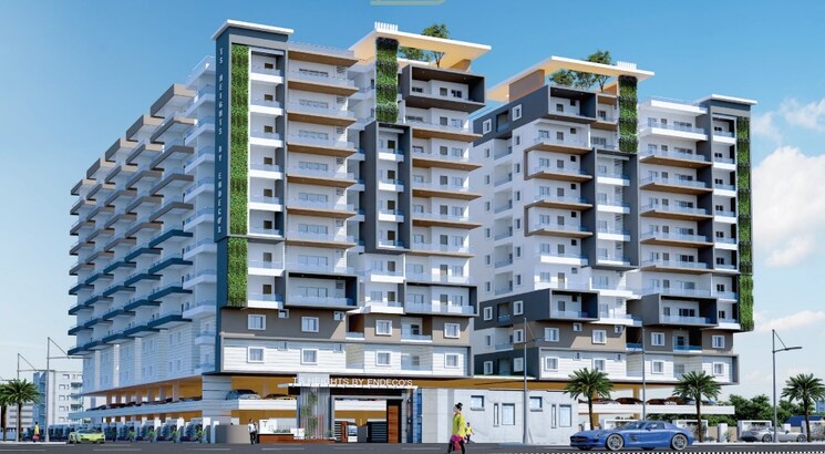 Exterior View, endeco-ts-heights 2 Bedroom 1155 Sq.Ft. Apartment In Moti Nagar Hyderabad 9490972