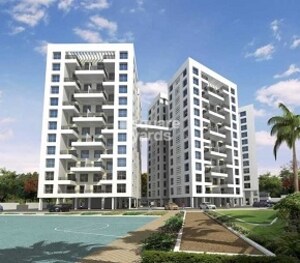 3 BHK Apartment – Exterior View View at Goel Ganga Panama , Pimple Nilakh - for Rent