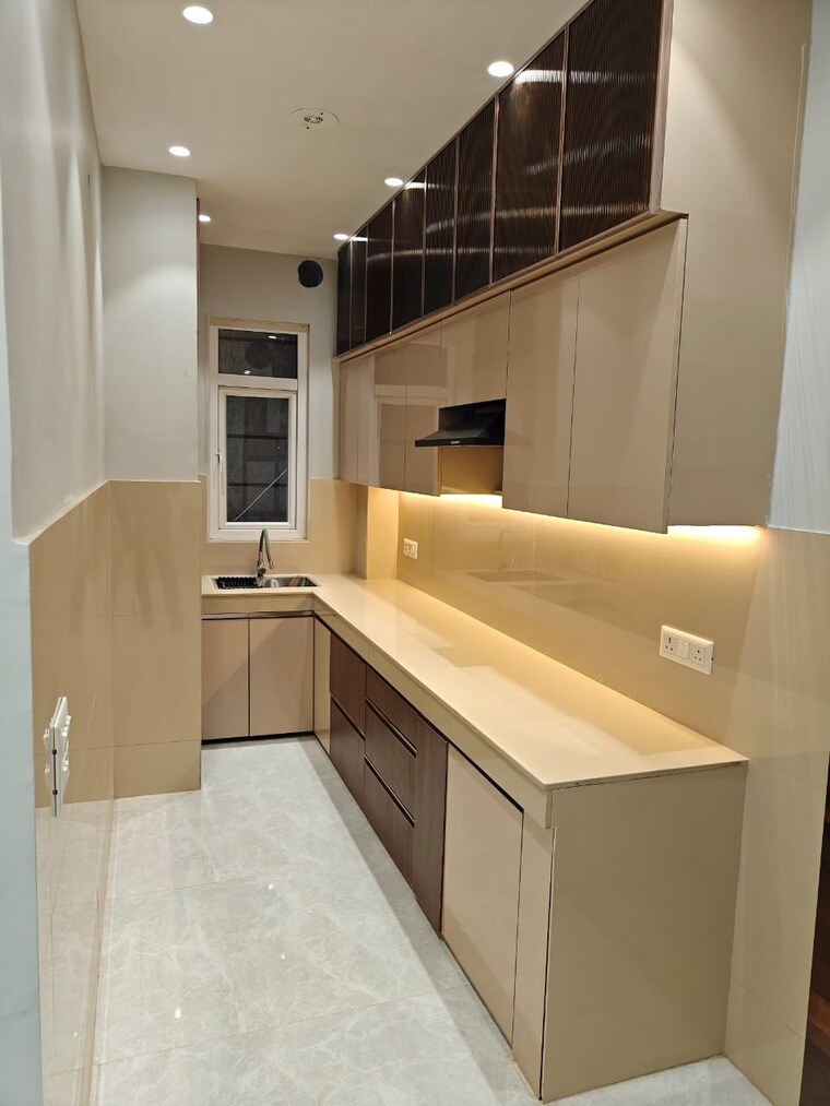 Kitchen, mahavir enclave 1 3 Bedroom 1100 Sq.Ft. Builder Floor In Mahavir Enclave 1 Delhi 9491040