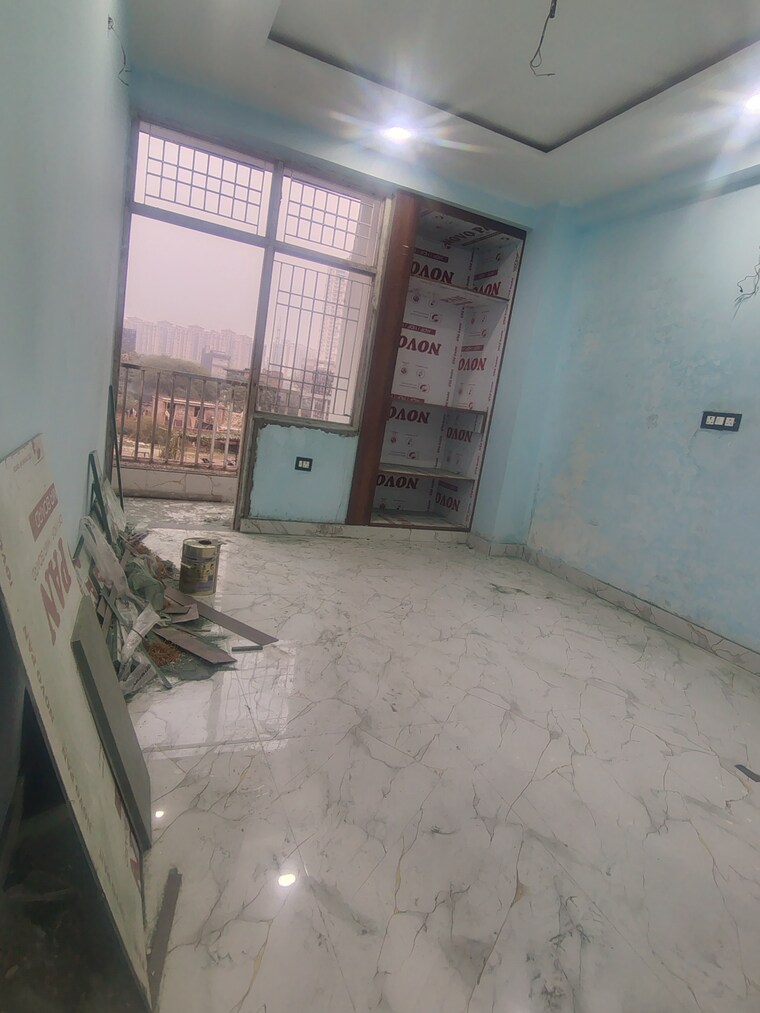 Kitchen, om-shanti-apartments-noida 3 Bedroom 1350 Sq.Ft. Builder Floor In Sector 49 Noida 9491077