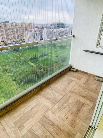 Balcony in 2.5 BHK Apartment at VJ YashOne Infinitee, Tathawade – for Rent