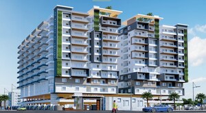 3 BHK Apartment – Exterior View View at Endeco TS Heights, Moti Nagar - for Sale