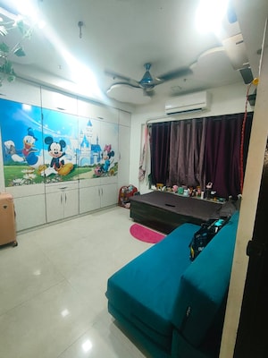 Bedroom in 2 BHK Apartment at Sai Baba Vihar Complex, Ghodbunder Road – for Sale
