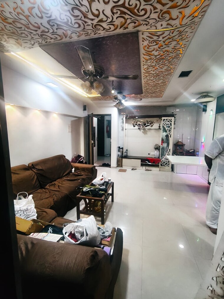 Living Room, sai-baba-vihar-complex 2 Bedroom 700 Sq.Ft. Apartment In Ghodbunder Road Thane 9491031